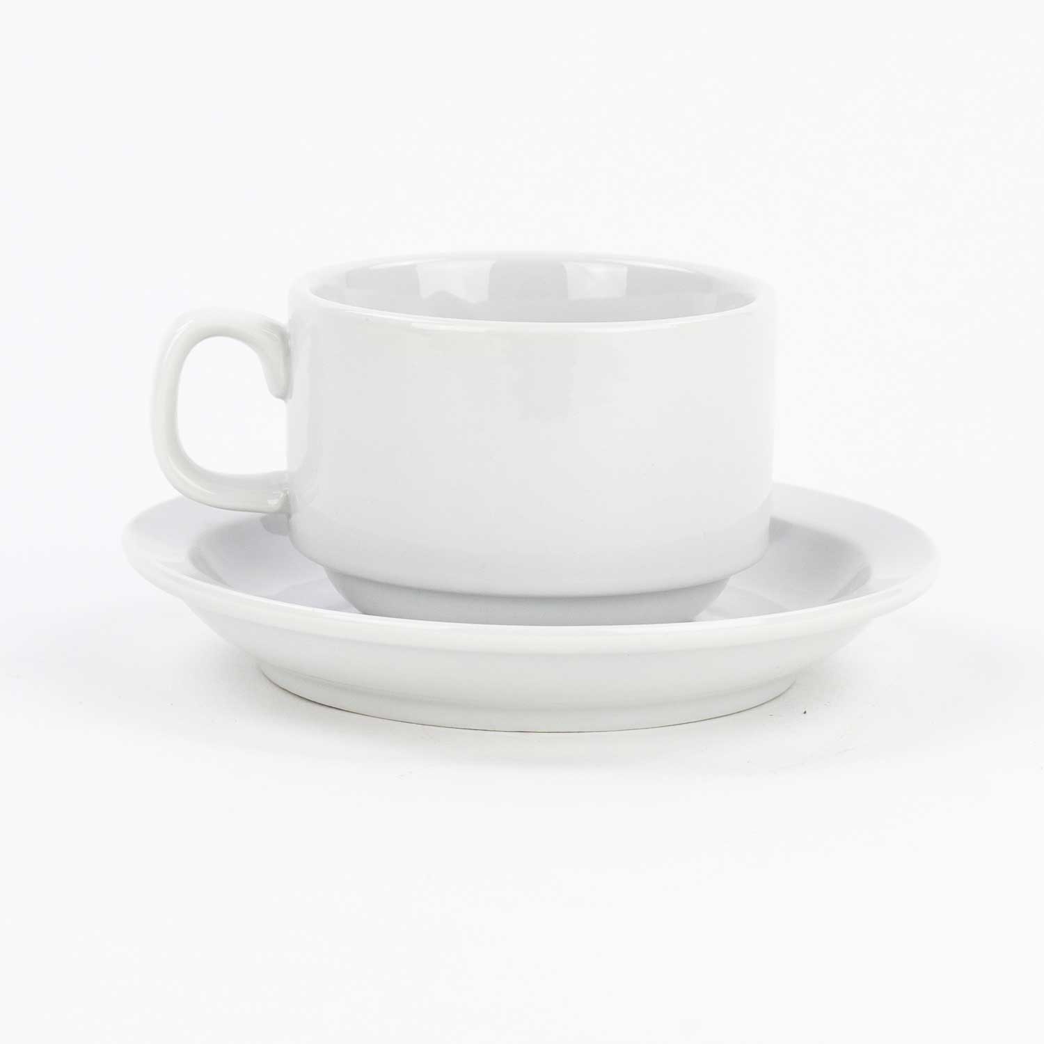 Double Walls Coffee Cup 350 ml x2 - Cup and saucer