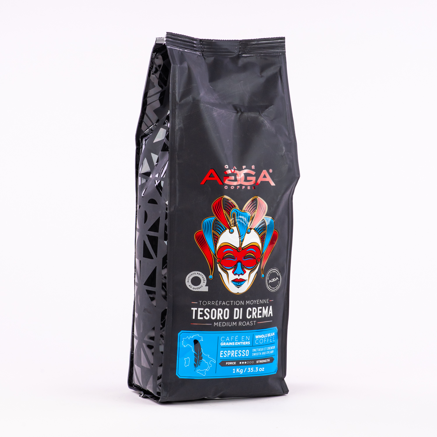 Café en Grains Espresso - Torréfaction Italienne - 1kg