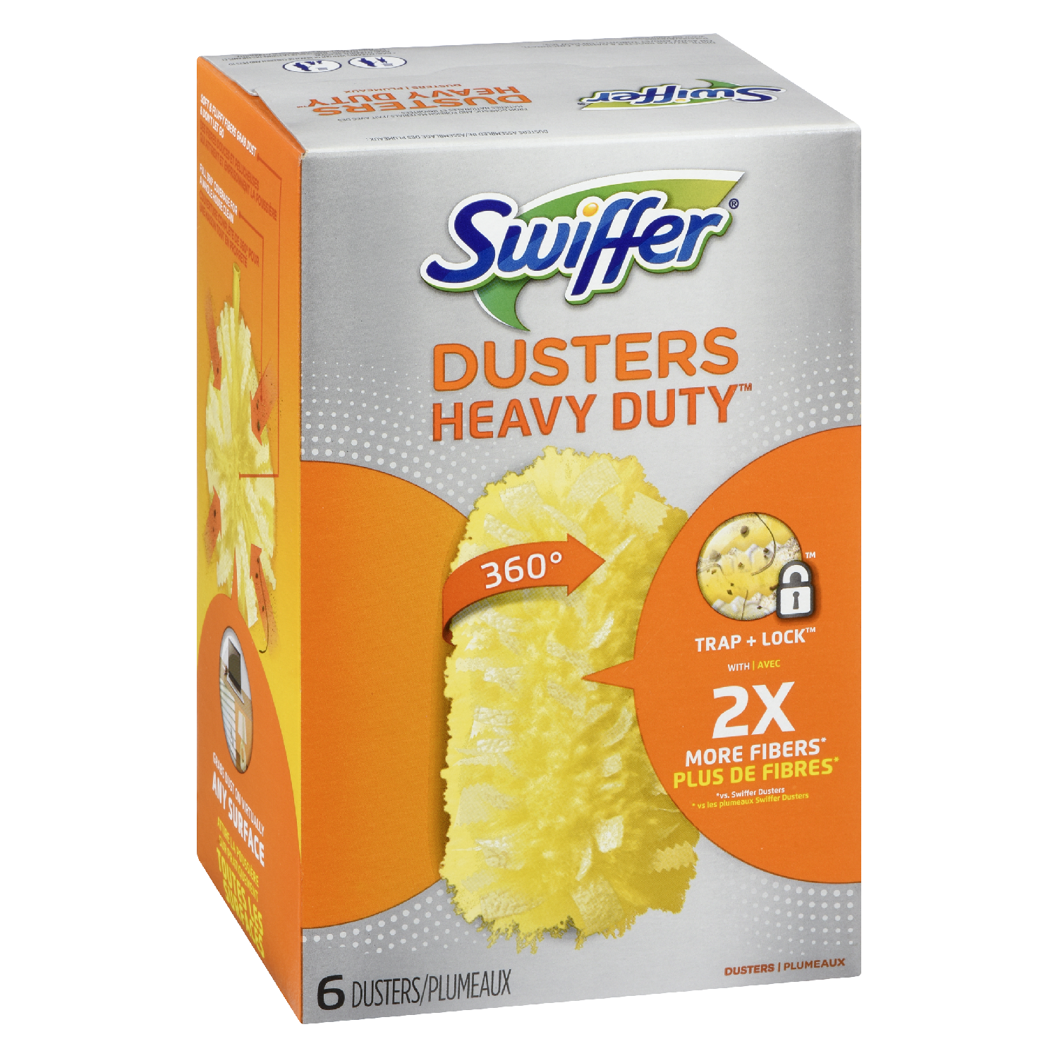 SWIFFER Duster Heavy Duty recharges, 6 unités