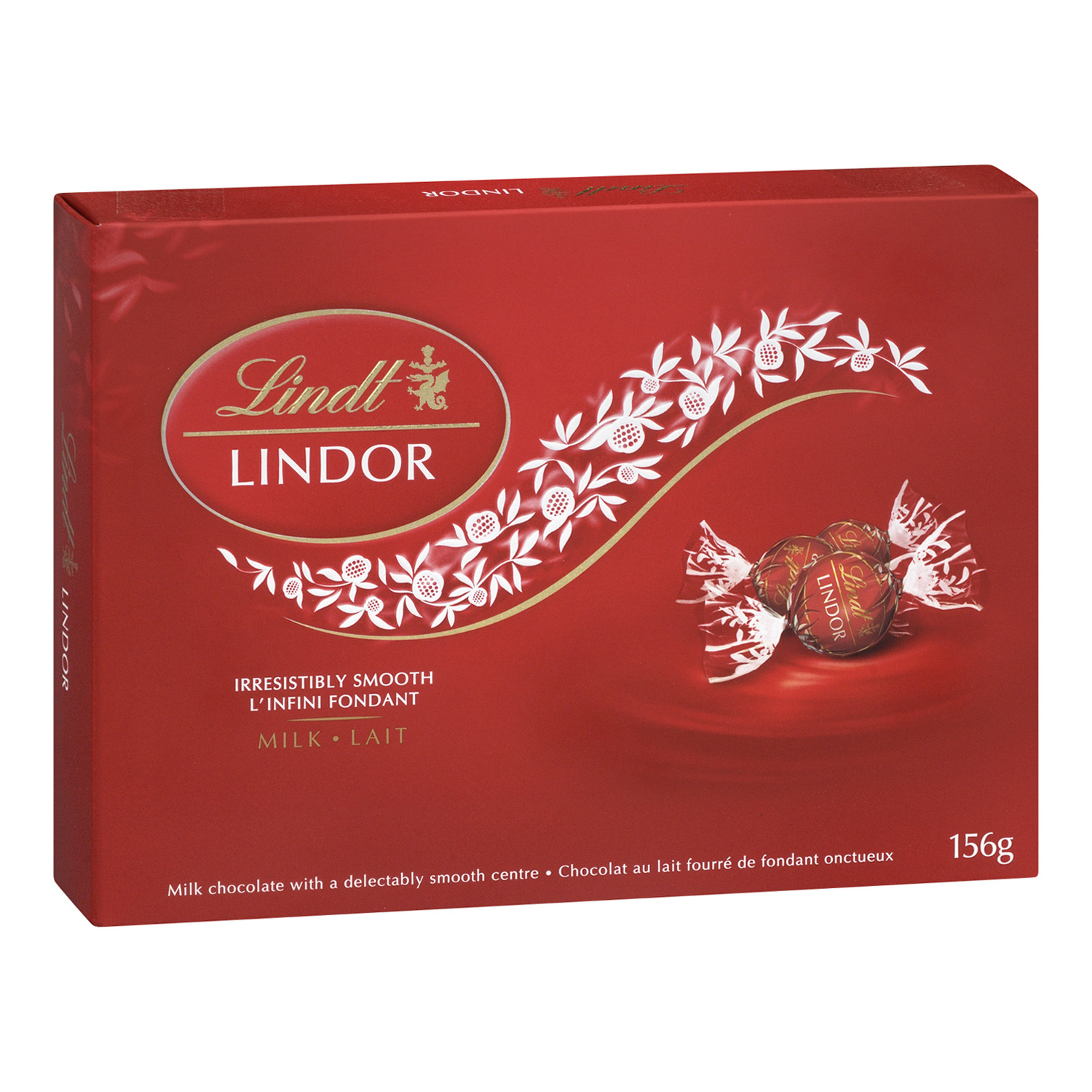 Chocolat au lait Lindor, Lindt (150 g)