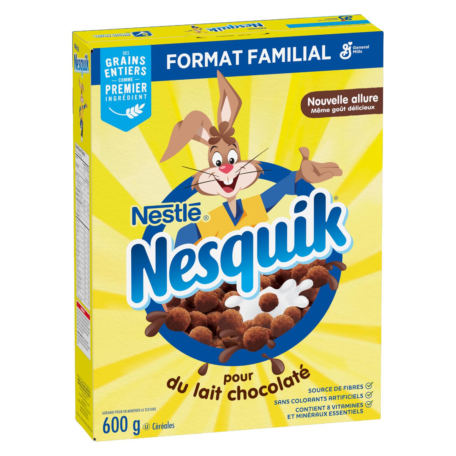 Chocolate Nesquik Cereals G Cereal Mayrand