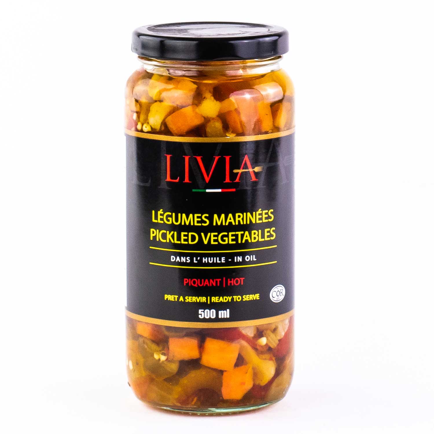 Légumes marinés