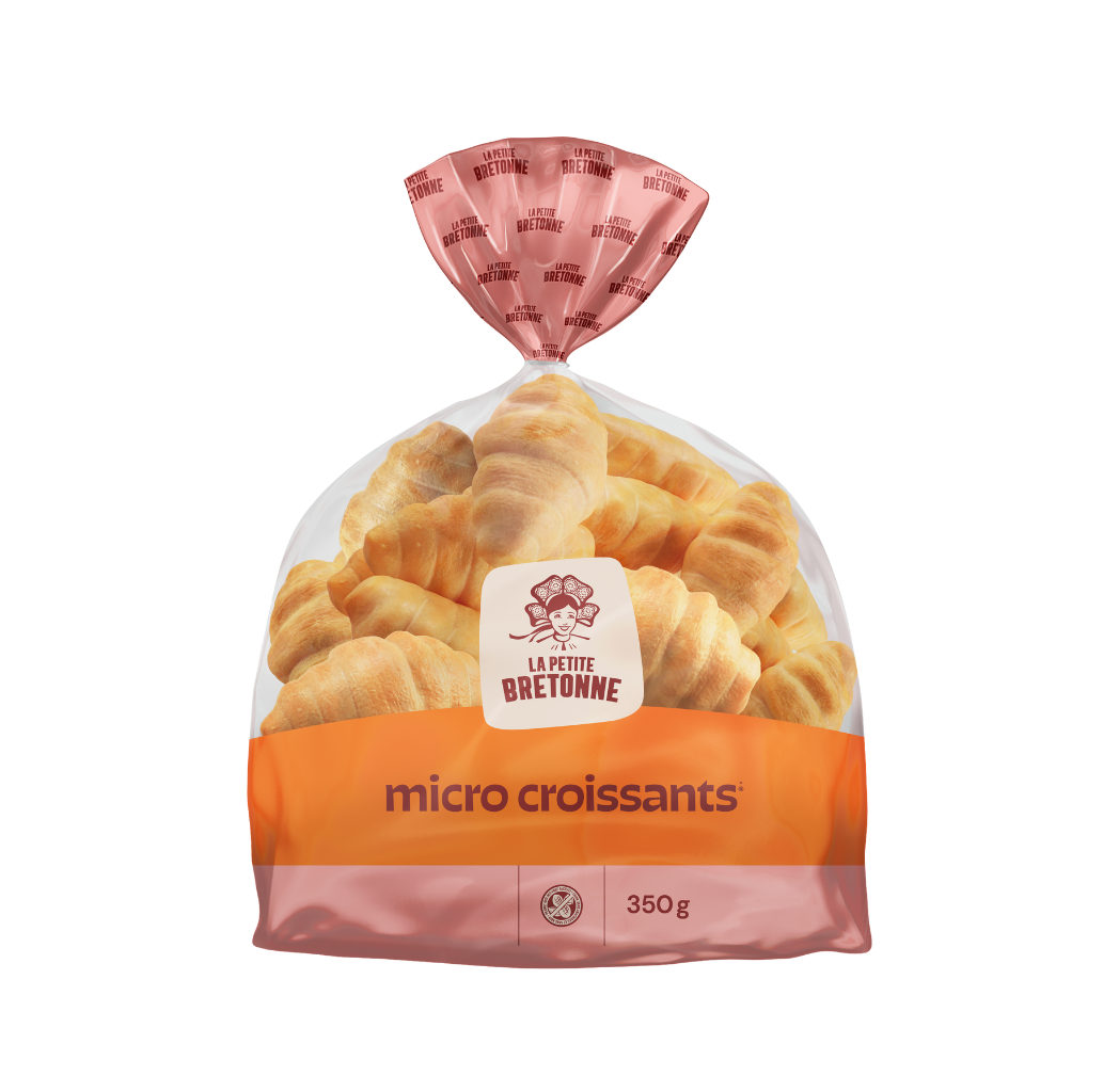 Micro Croissants 350 g - Pastry and waffle | Mayrand