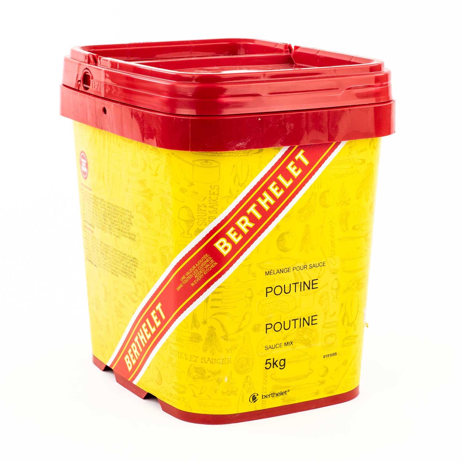 Sauce poutine Berthelet 5 kg - La Poutine