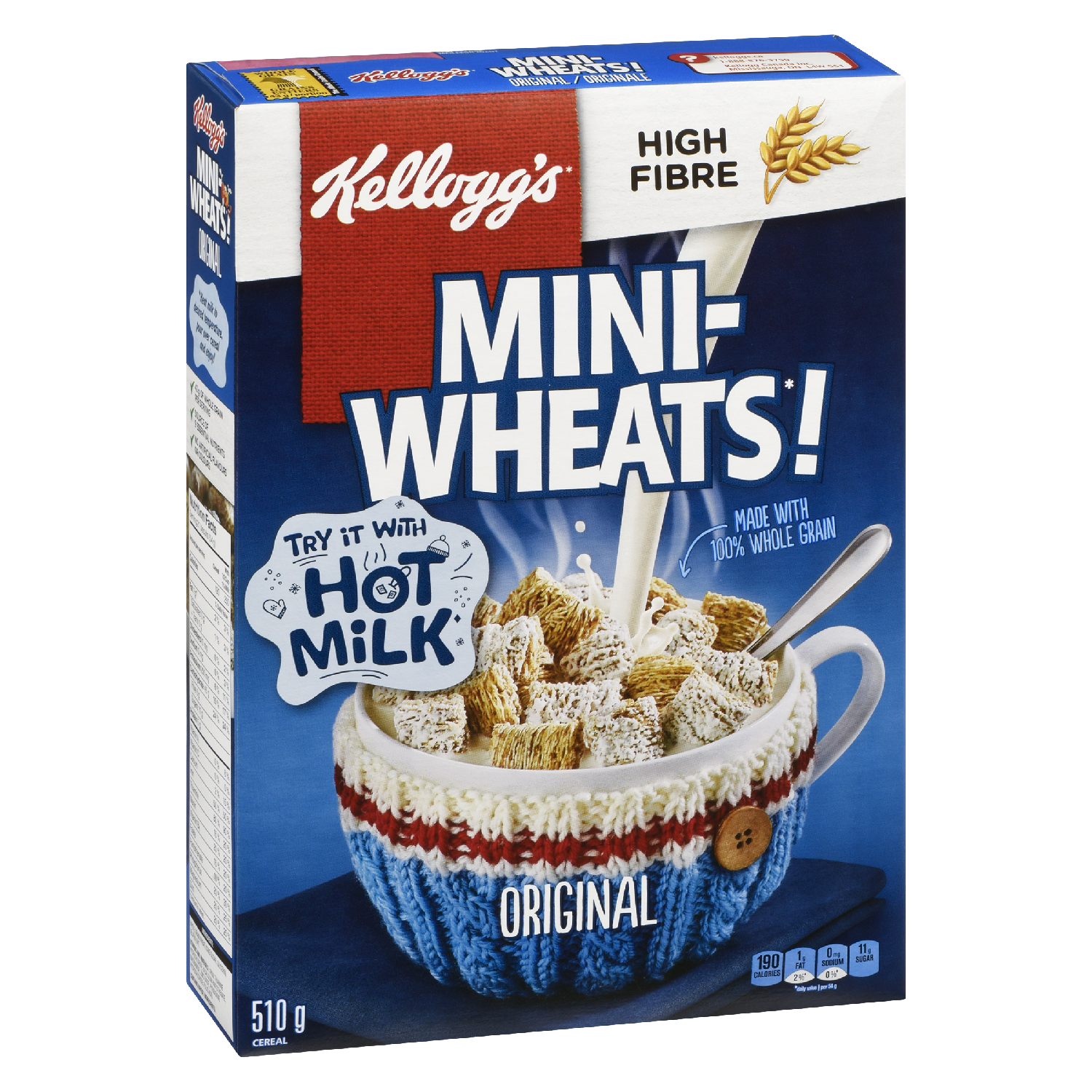 Kellogg's Fruit 'n Fibre Boîte à céréales pour petit-déjeuner 700
