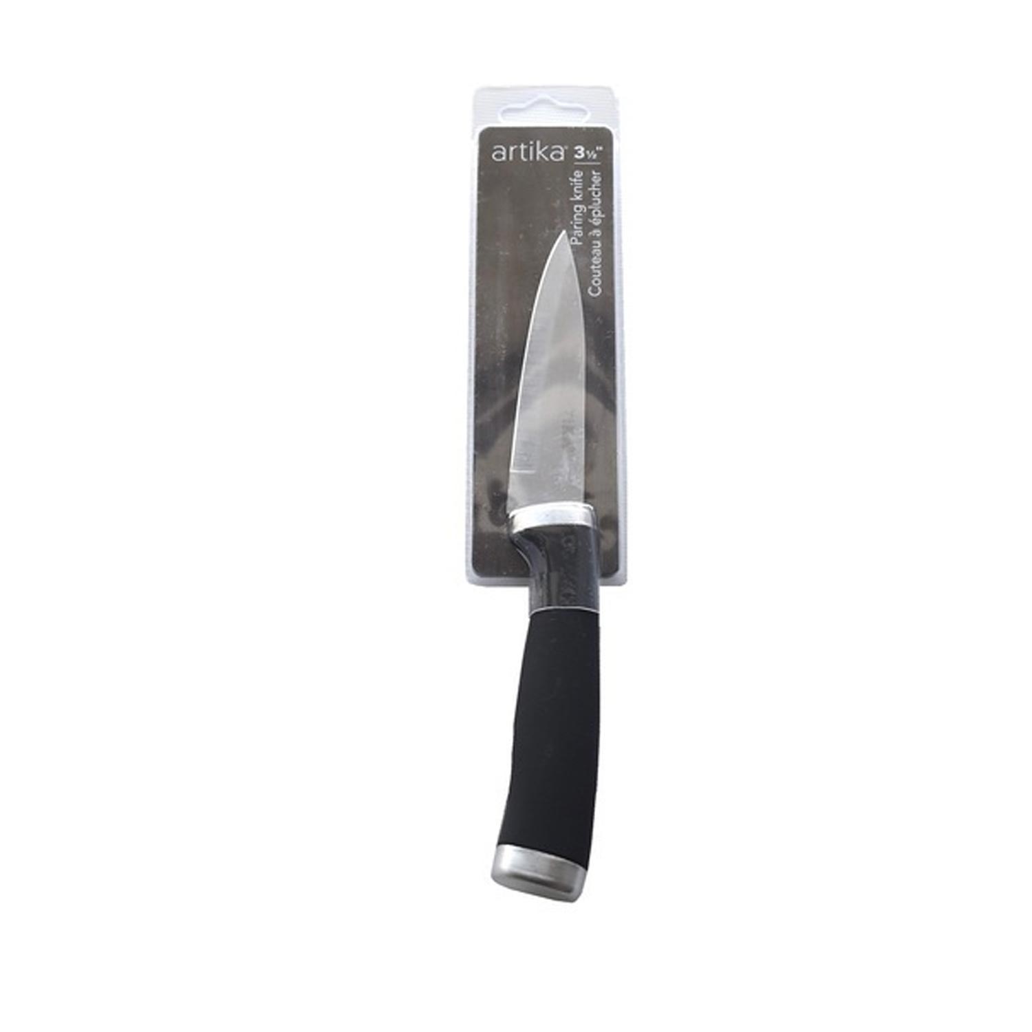 Knife paring black 3.5