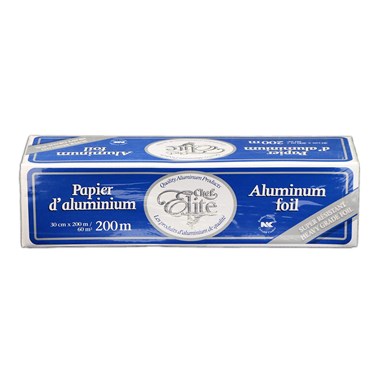 FEUILLES D'ALUMINIUM PRÉCOUPÉES OR 9x10,75 - Papier d'aluminium