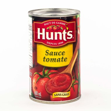 Sauce tomate en conserve