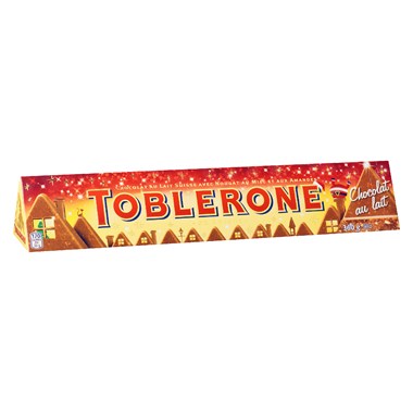 Toblerone Christmas Milk Chocolate Bar 360 g - Chocolate bar | Mayrand