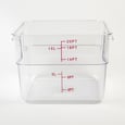 Clear Square Container 12 L