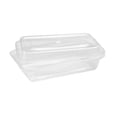Clear Rectangular Container and Lid 34 oz / 965 ml x50