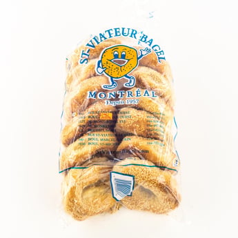 Pains bagels au sésame x12