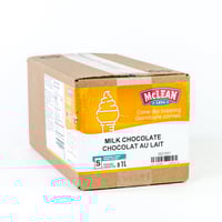 Enrobage chocolat au lait pour cornet 5 L