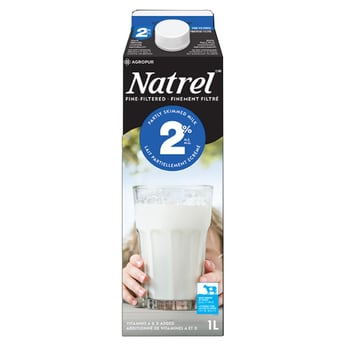 Lait 2% finement filtré