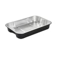 Combo contenant rectangulaire en aluminium avec couvercle 65 oz / 1920 ml