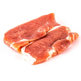 Côtelette de longe de porc duo