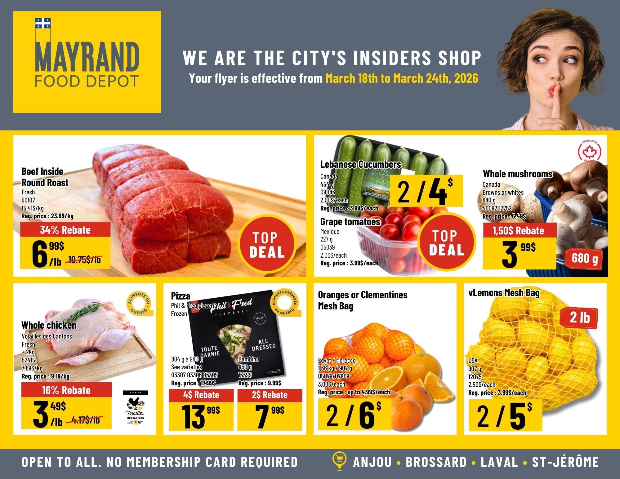 Circulaire du 18 au 24 mars 2026 FR EN