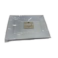 Assiette dessert rectangle blanche 7.5