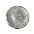 Assiette claire bande or 13