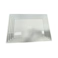 Plateau service blanc rectangle 11x16