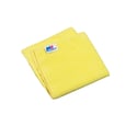 Linge micro-fibre jaune 14x14