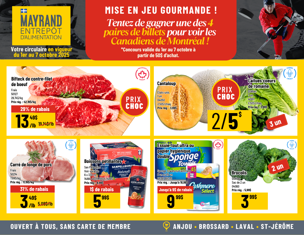 Circulaire du 1 au 7 octobre 2025 FR