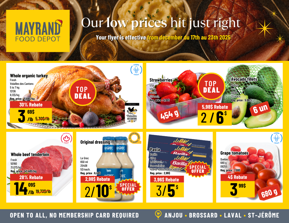 Circulaire du 17 au 23 décembre 2025 EN VF