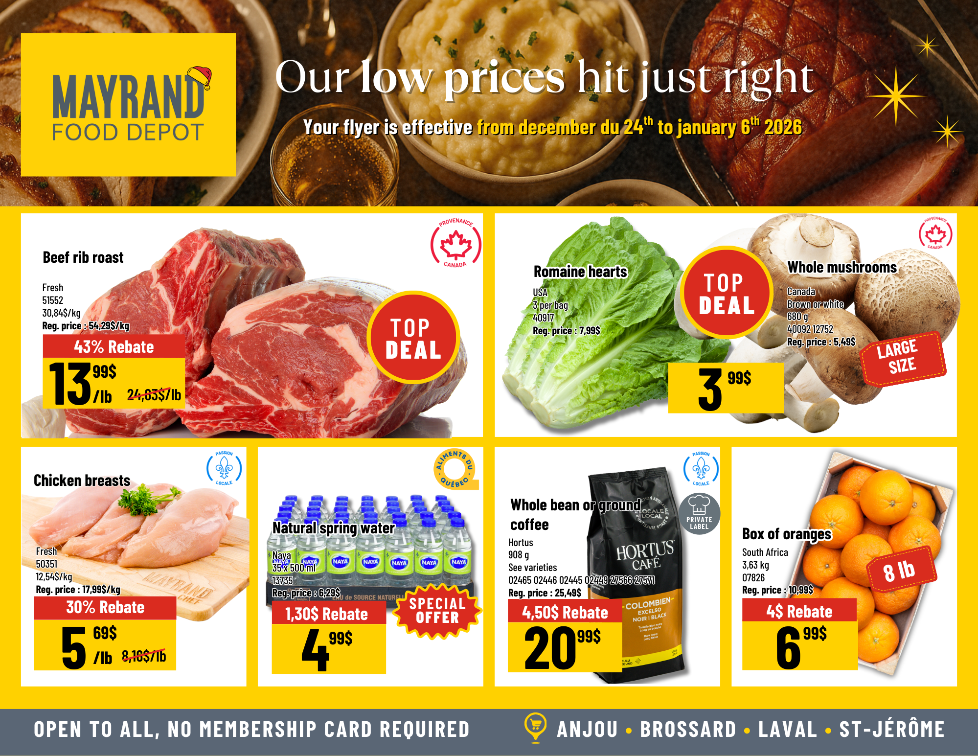 Circulaire du 24 décembre au 6 janvier EN