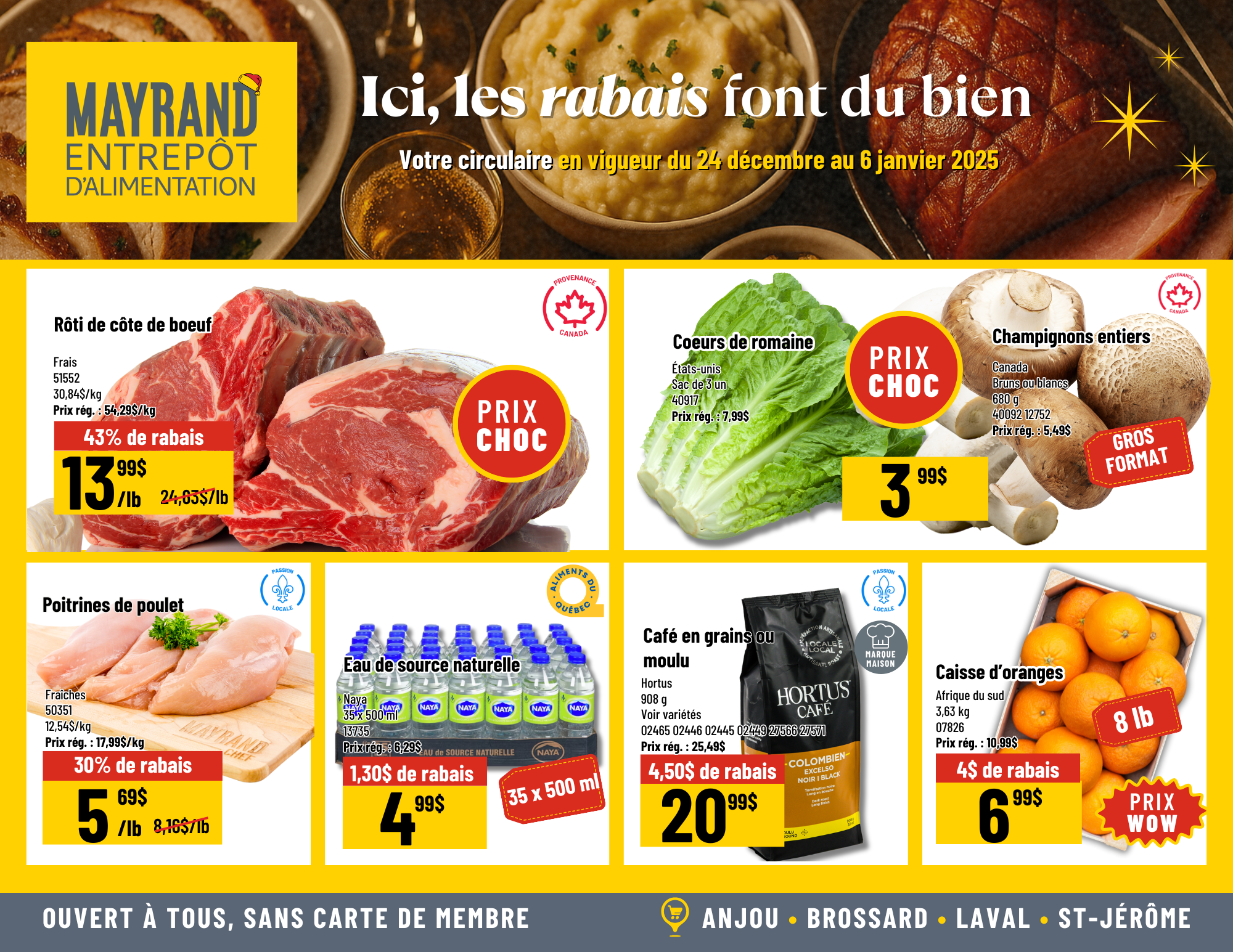 Circulaire du 24 décembre au 6 janvier FR