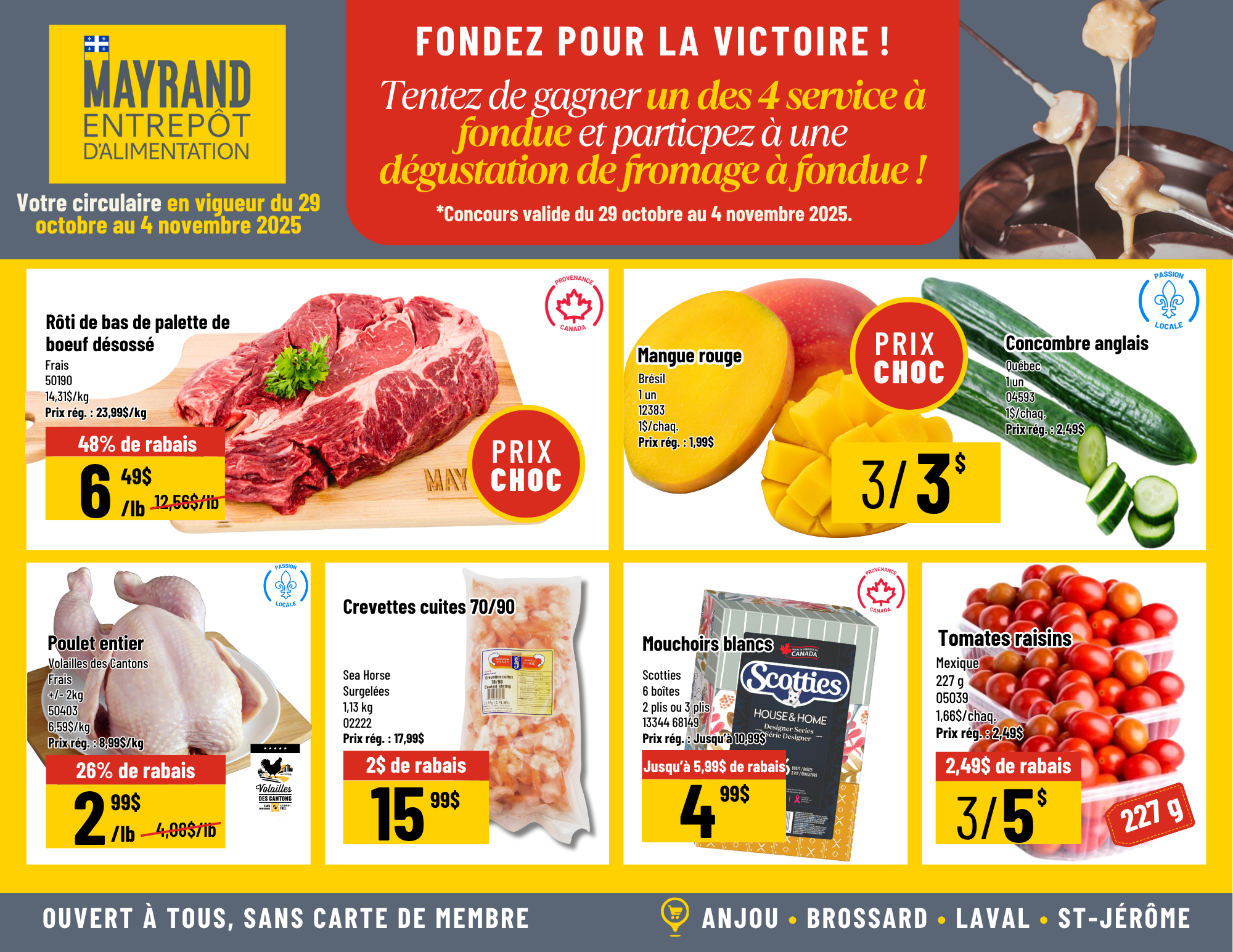 Circulaire du 29 octobre au 4 novembre 2025 fr v1