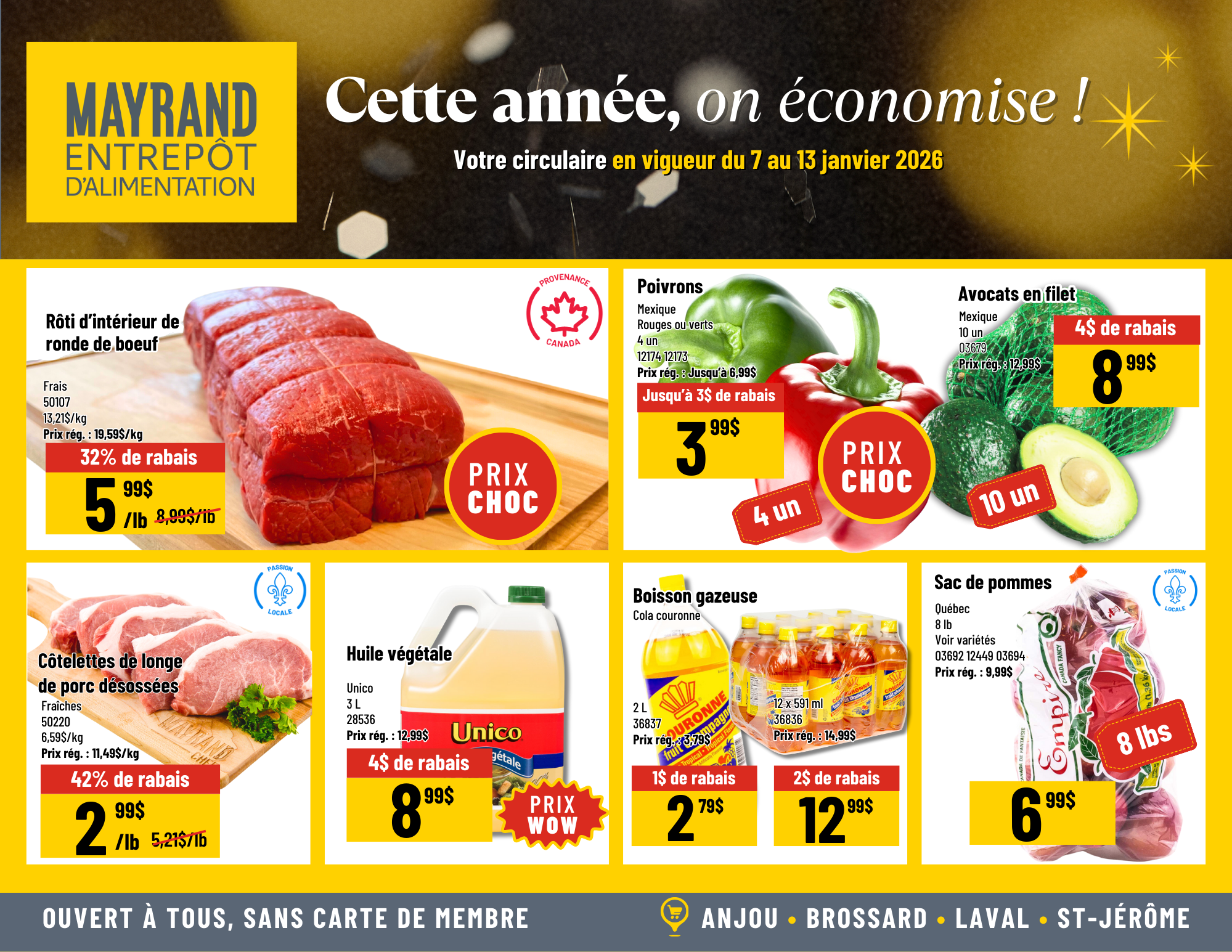 Circulaire du 7 janvier au 13 janvier 2026 FR