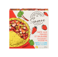 Tarte fraise rhubarbe