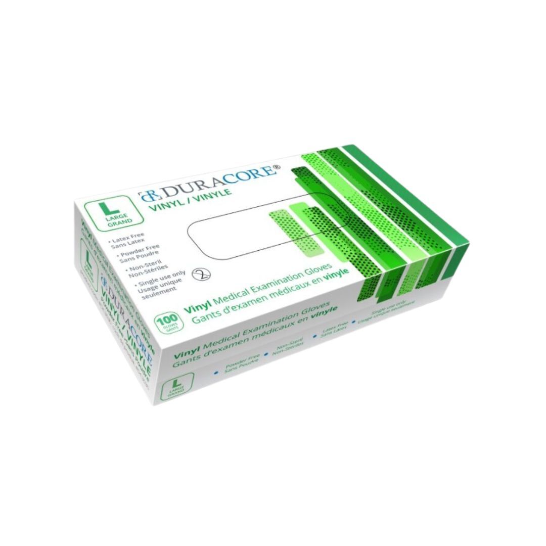 Non Powdered Large Vinyl Glove