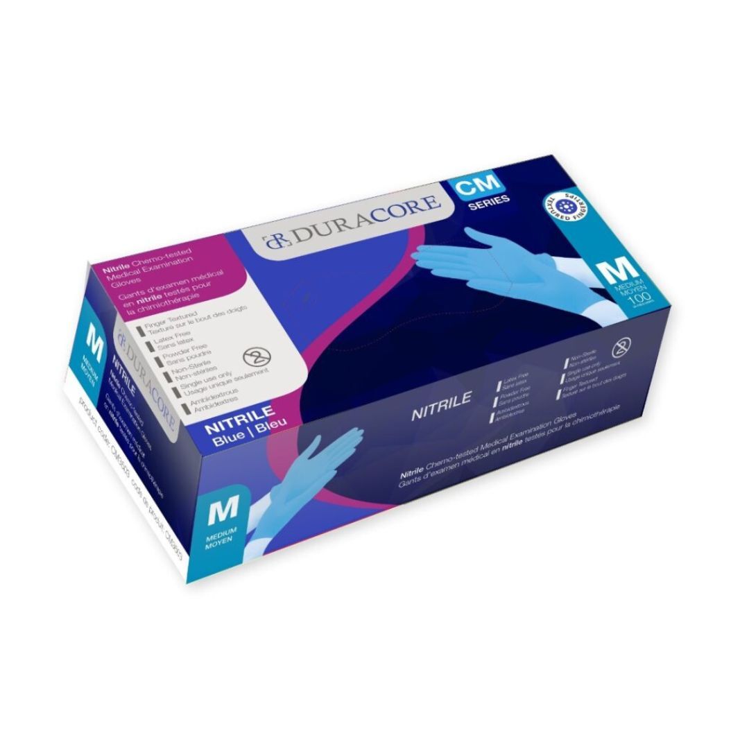 Medium Blue Nitrile Glove