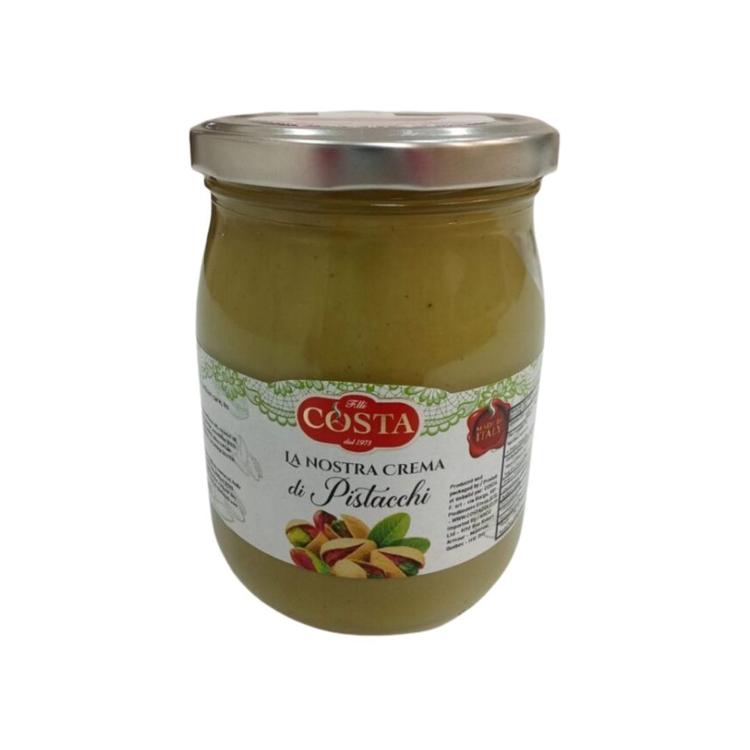 Crème pistache sucrée