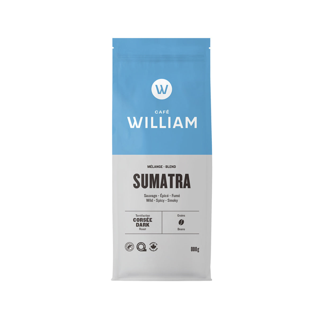 Café grain espresso Sumatra