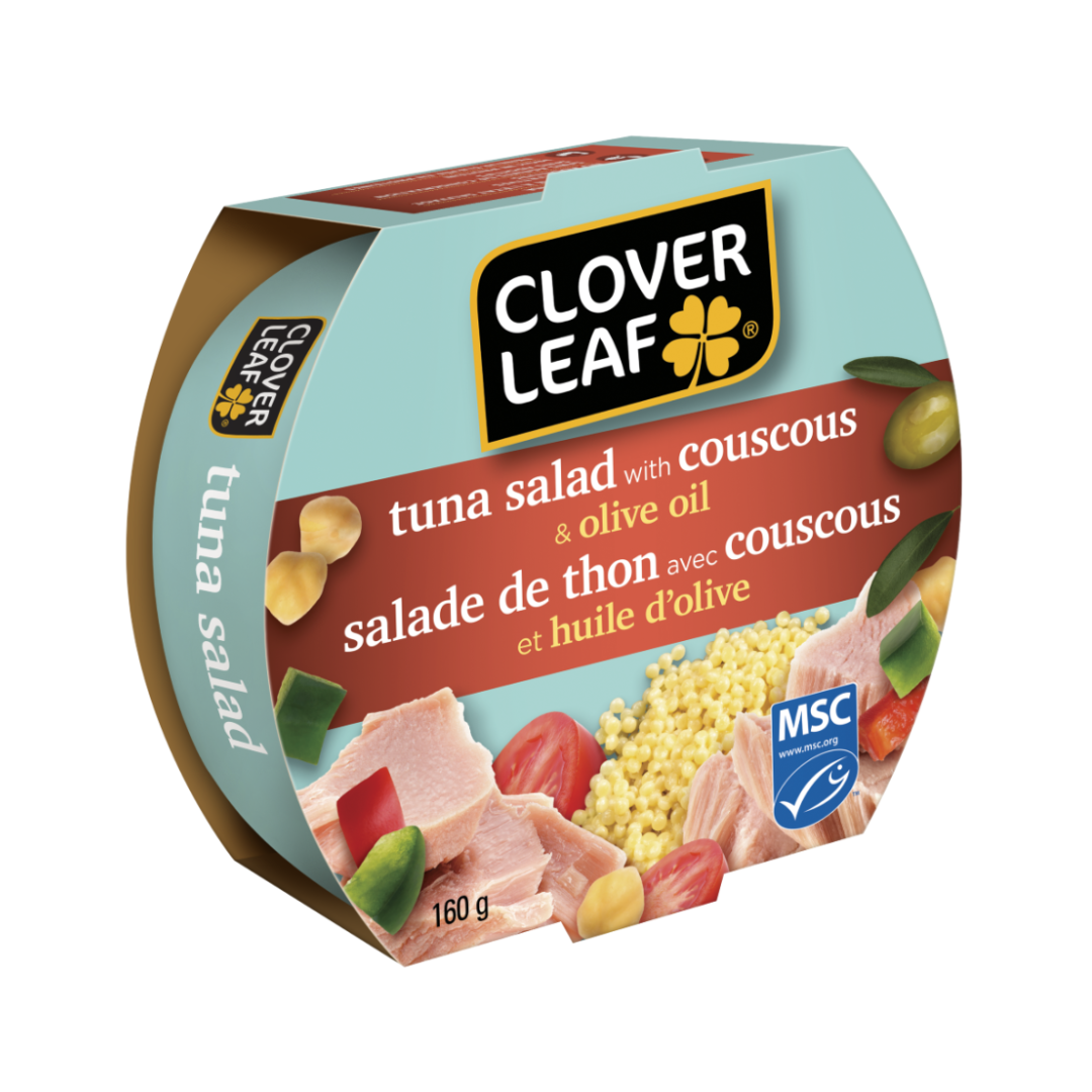 Salade de thon couscous huile d'olive