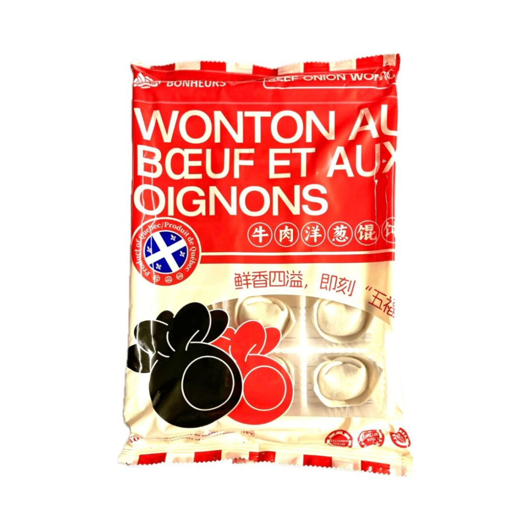 Wonton boeuf et oignon