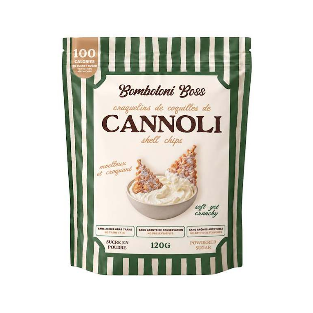Craquelins coquilles cannoli