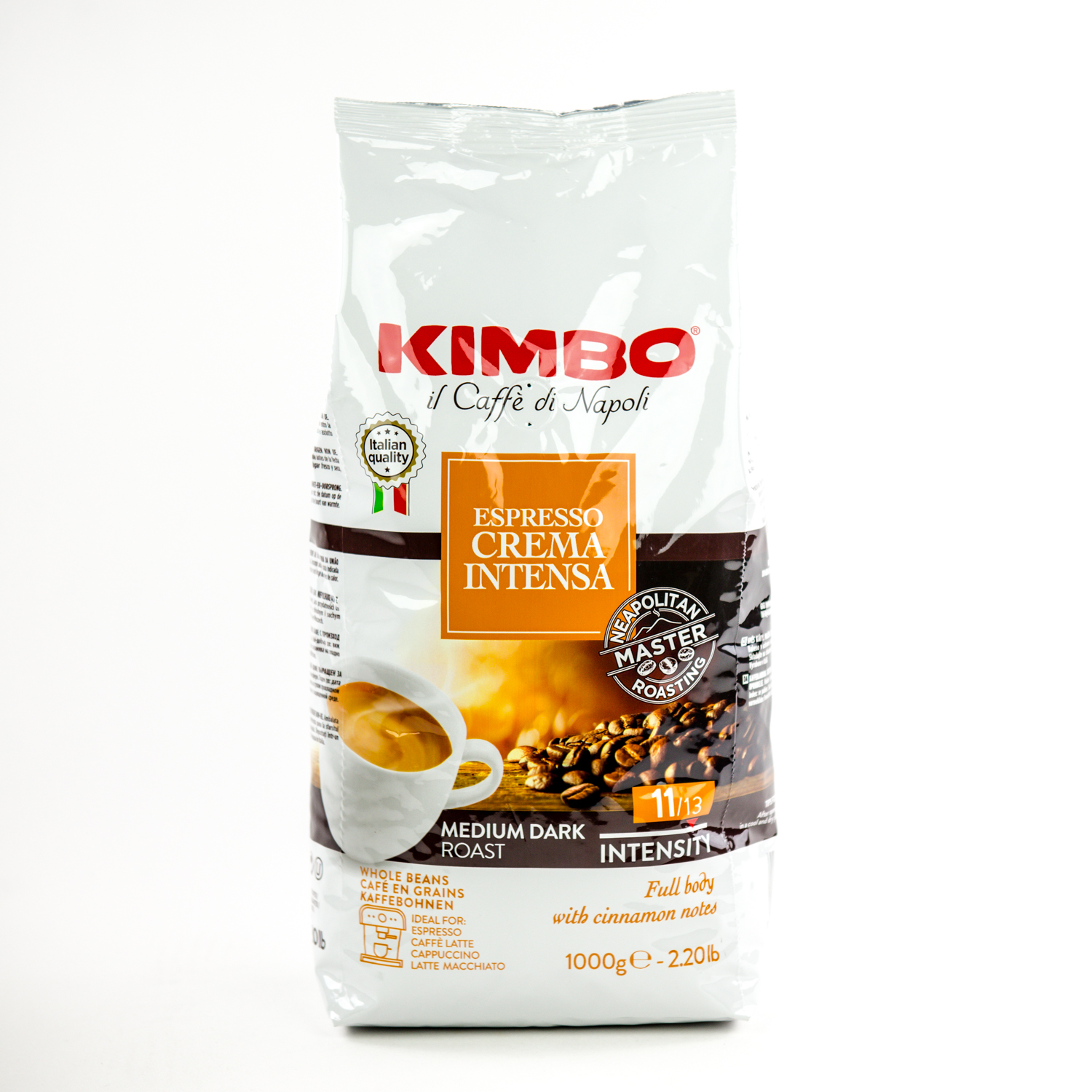 Café en grain crema intensa