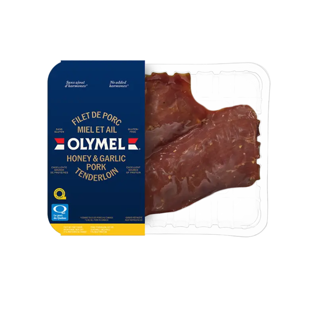 Porc filet miel ail