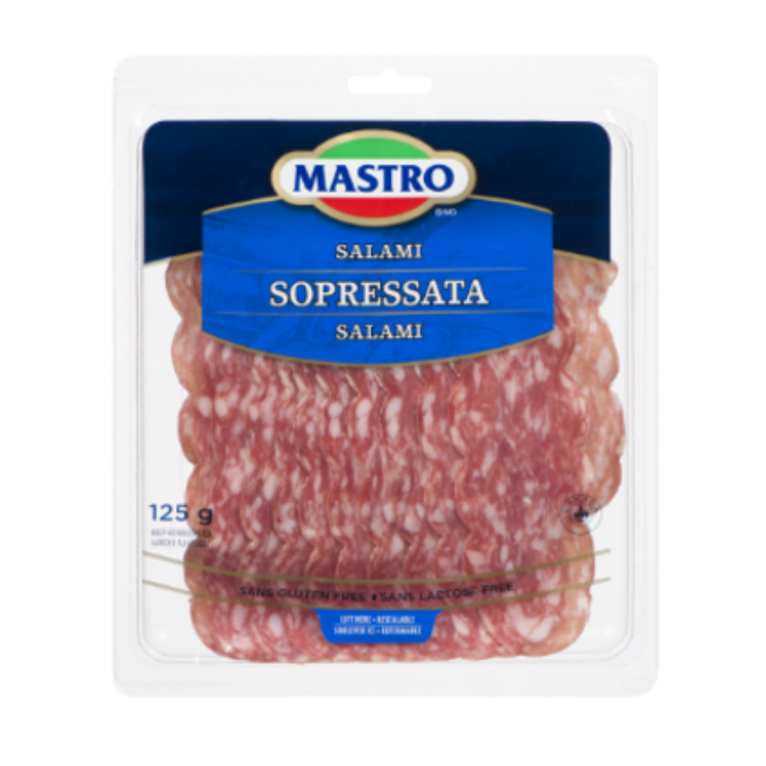 Salami sopressata tranché