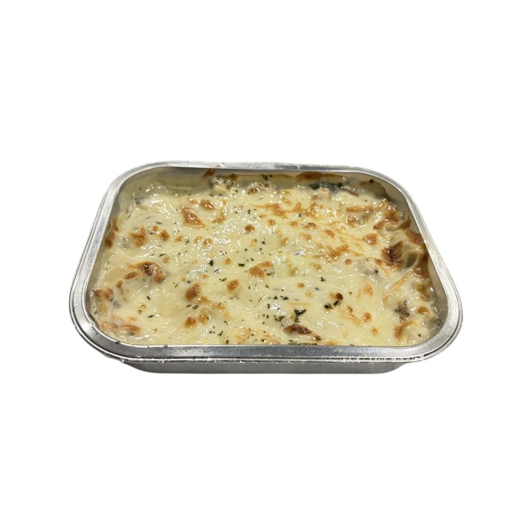 Chicken Spinach Alfredo Lasagna