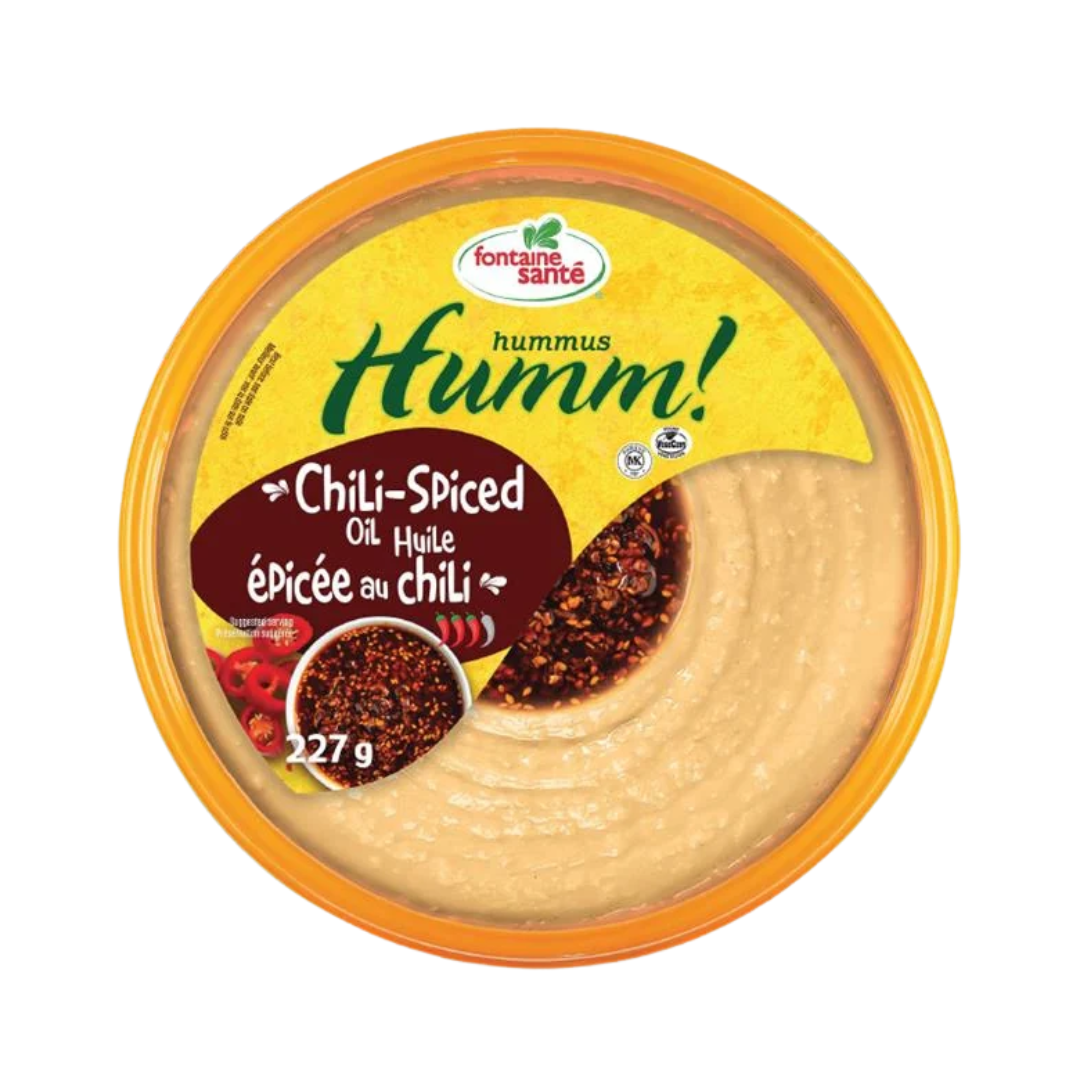 Spicy Chili Oil Hummus