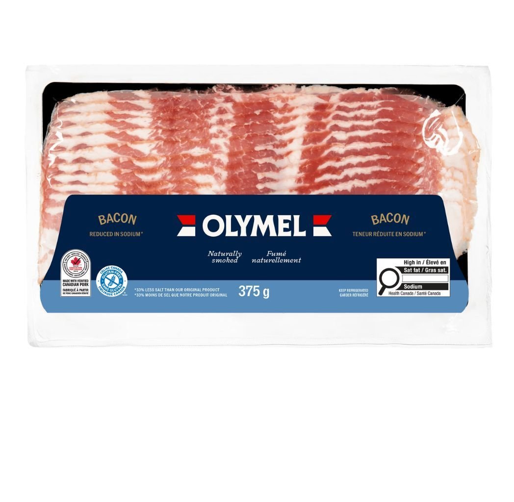 Bacon fumé naturellement tranché 375 g