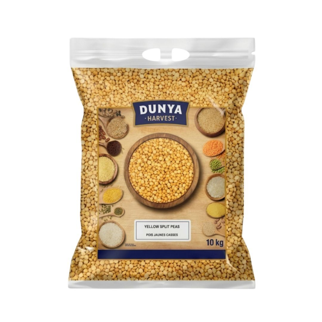 Pois jaunes concassés 10 kg