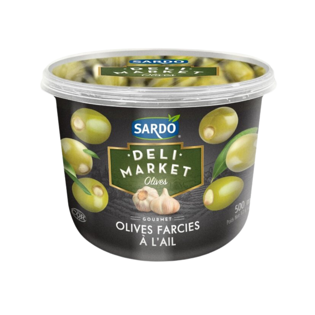 Olives farcies à l'ail