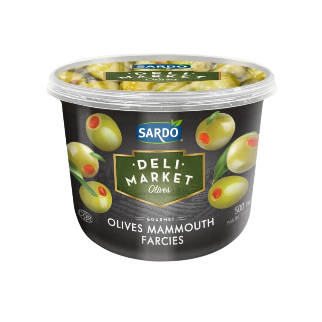 Olives vertes géantes farcies