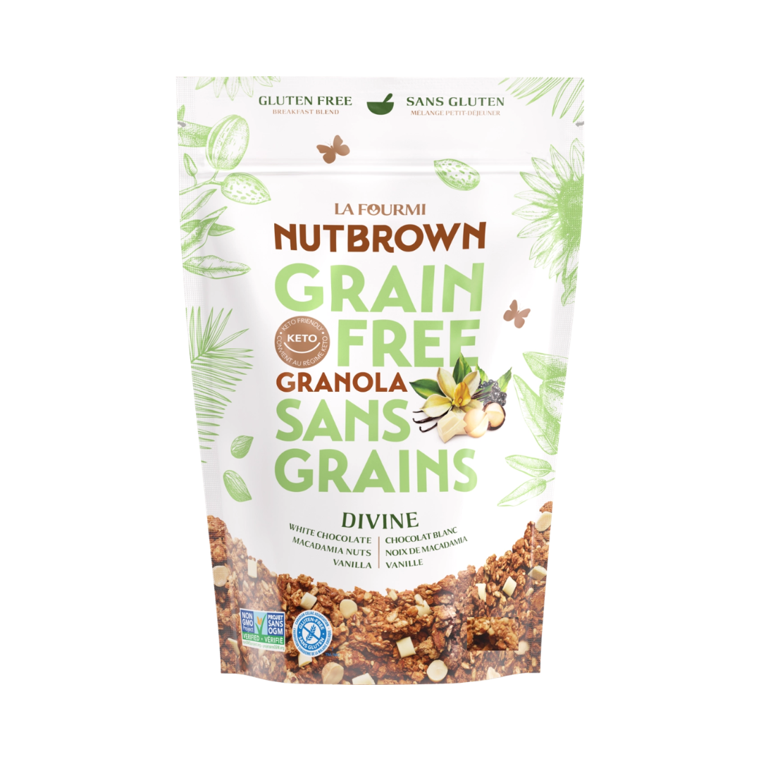 Granola sans grains et sans gluten Divine 510 g