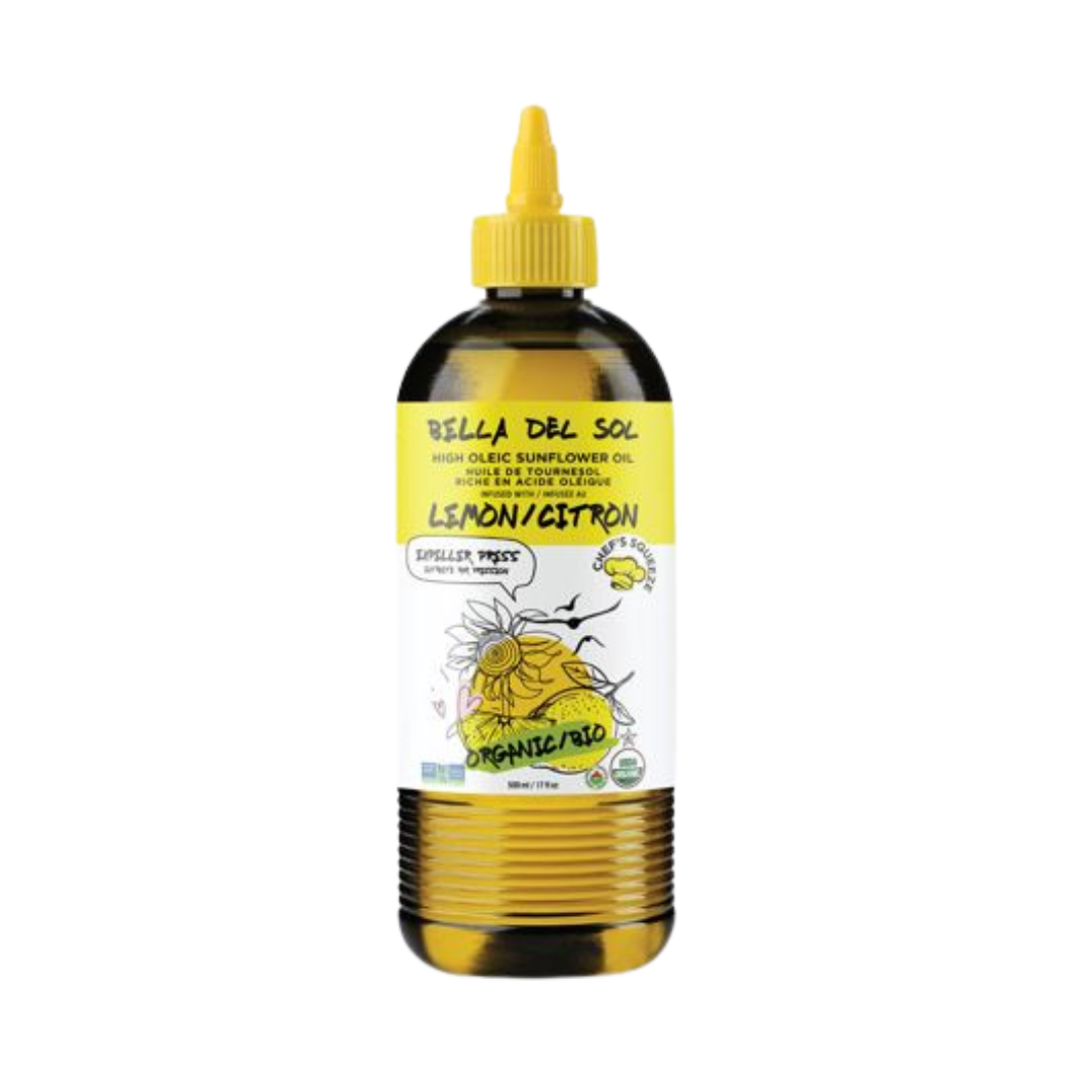 Huile de tournesol citron biologique